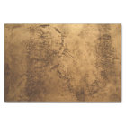 Tissu en papier bronze or