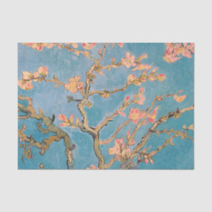 PAPIER MOUSSELINE TISSU PAPIER VAN GOGH ALMOND BLOSSOM