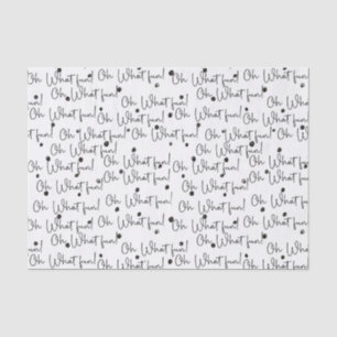 Papier Mousseline Tissue Paper (25 cm x 38 cm) - Christmas