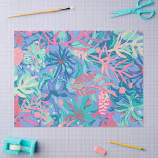 Papier Mousseline Tissue paper in stylish graphic