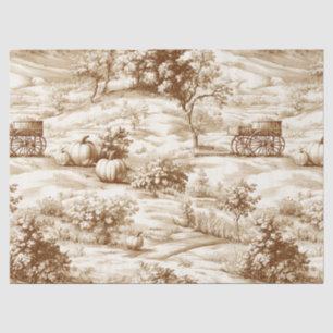 Papier Mousseline Toile de ferme pour la récolte de citrouilles (4)