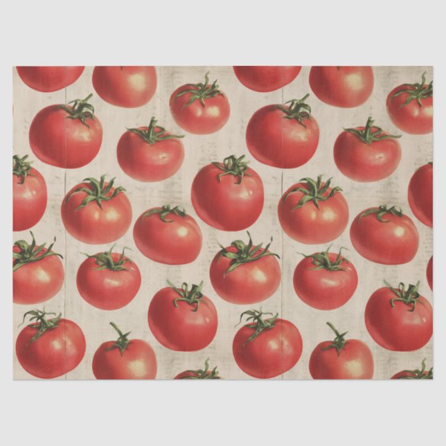 Papier Mousseline Tomate (Recto)