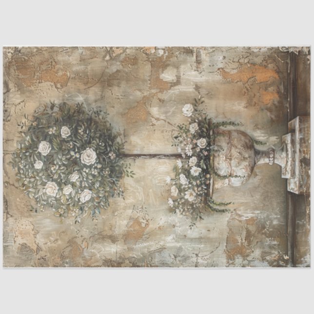 Papier Mousseline Topiaire (Recto)