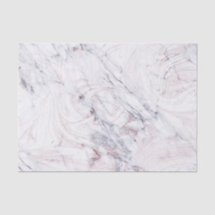 Papier Mousseline Touche de marbre rose blanc et gris tourbillonnant