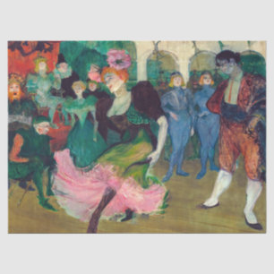 Papier Mousseline Toulouse-Lautrec - Marcelle Lender, Danse Bolero