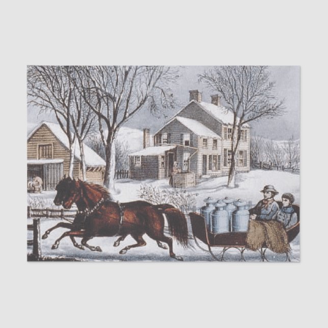 Papier Mousseline Tour d'hiver de PIÈCE EN T (Recto)