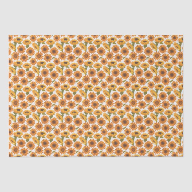 Papier Mousseline Tournesol (Recto)