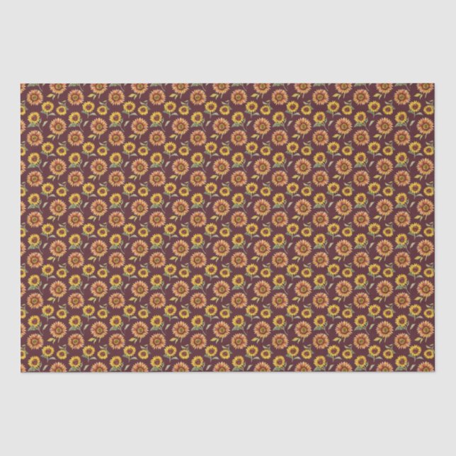 Papier Mousseline Tournesol (Recto)