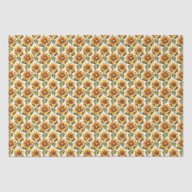 Papier Mousseline Tournesol (Recto)