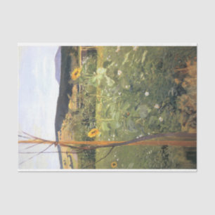 Papier Mousseline Tournesols (par Jacek Malczewski)