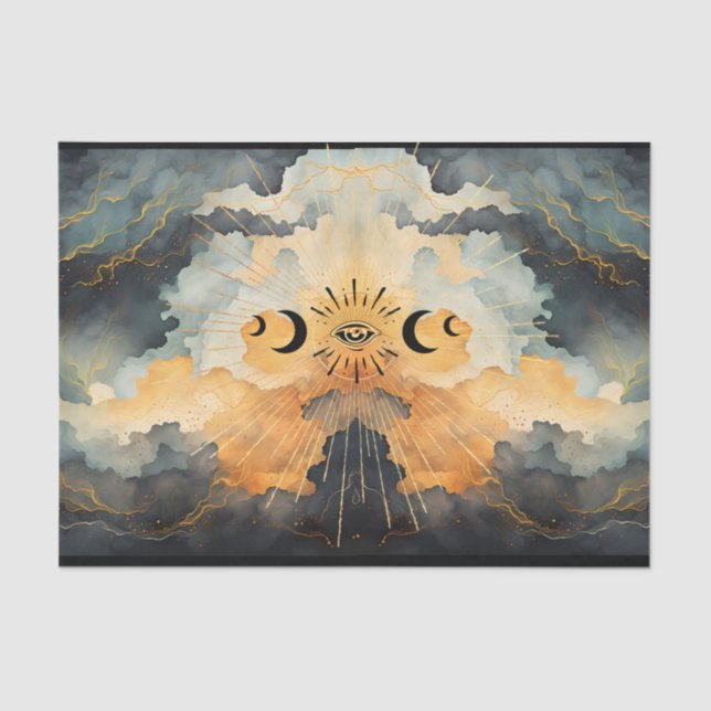 Papier Mousseline Tous les yeux (Recto)