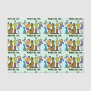 Papier Mousseline Toute la bande 12 Mystery Inc