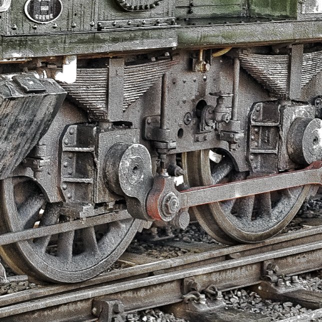 PAPIER MOUSSELINE TRAIN À VAPEUR (Créateur téléchargé)