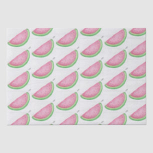 Papier Mousseline Tranches de pastèque