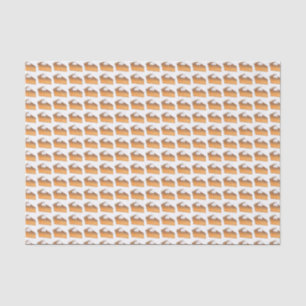 Papier Mousseline Tranches de tarte à la pomme de terre sucrée Nourr