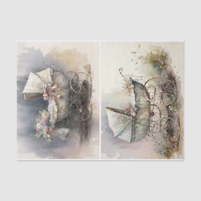 Papier Mousseline Transport de bébé (Recto)