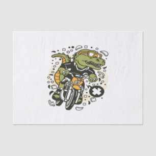 Papier Mousseline Trex Motocross Rider