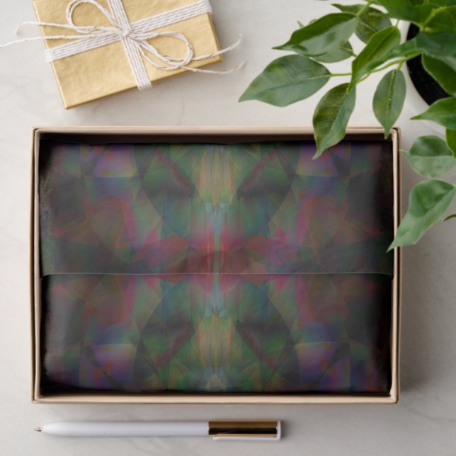 Papier Mousseline Tribal (Cadeau)