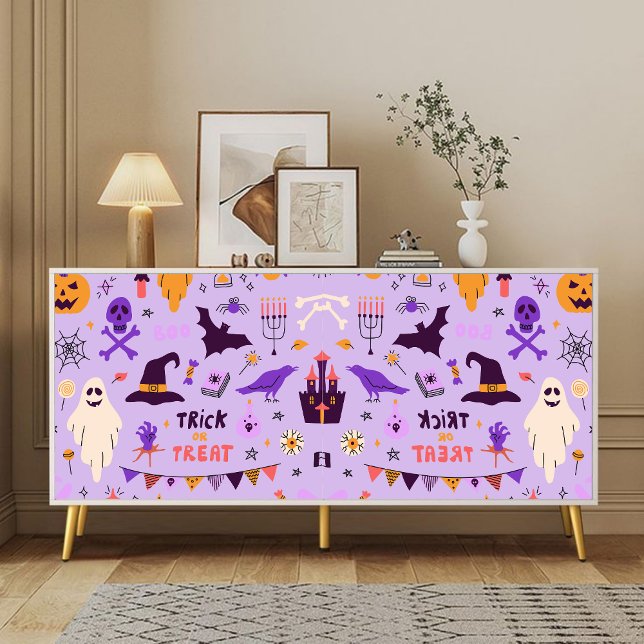 Papier Mousseline Trick or Treat Gothic Decoupage (Créateur téléchargé)