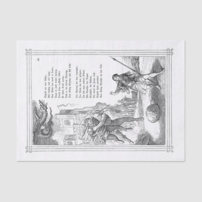 Papier Mousseline Trois contes de fées (Recto)