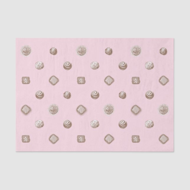 Papier Mousseline Truffes au chocolat (Recto)