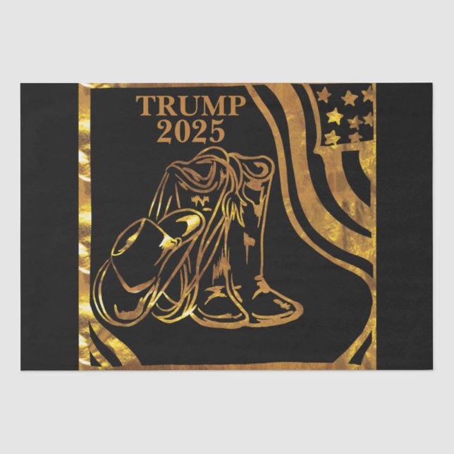 PAPIER MOUSSELINE TRUMP 2025 (Recto)