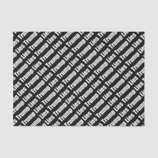 Papier Mousseline Trump ment