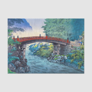 Papier Mousseline Tsuchiya Koitsu - Pont sacré à Nikko