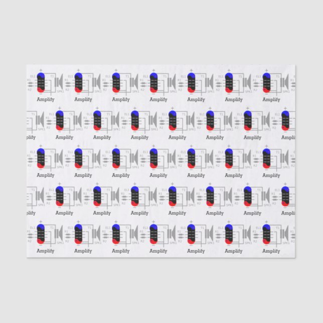 Papier Mousseline Tube Amp (Recto)