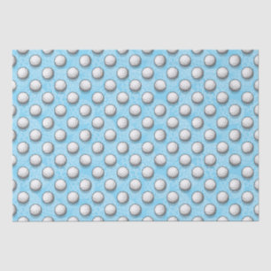 Papier Mousseline tuile de golf carrelé motif