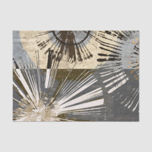 Papier Mousseline Tuiles d'éclatement I