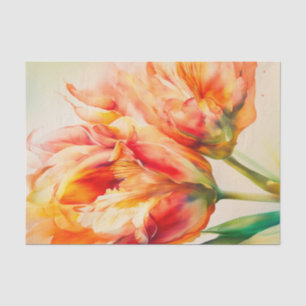 Papier Mousseline TULIPMANIE conception de tulipes à perroquets 2/6