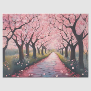 Papier Mousseline Tunnel Cherry Blossom