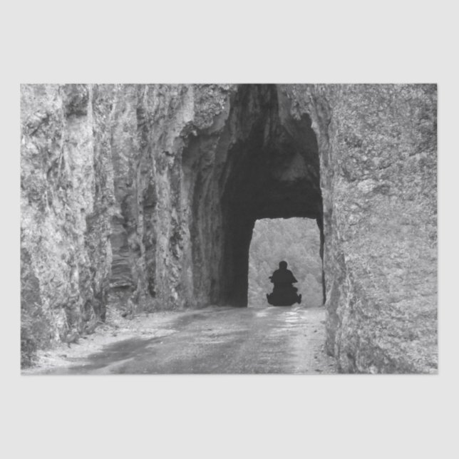 Papier Mousseline Tunnel routier des Needles (Recto)