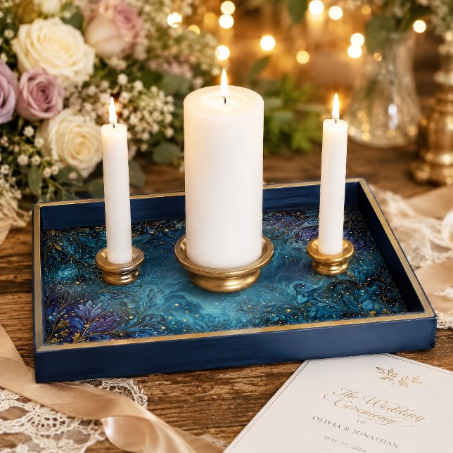 Papier Mousseline Turquoise Or Celeste Filigrane Tourbillon (Créateur téléchargé)