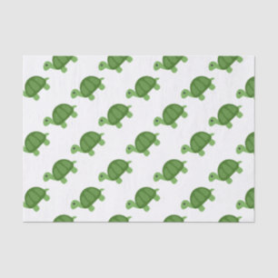 Papier Mousseline Turtle Emoji