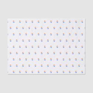 Papier Mousseline Twin Flame-White