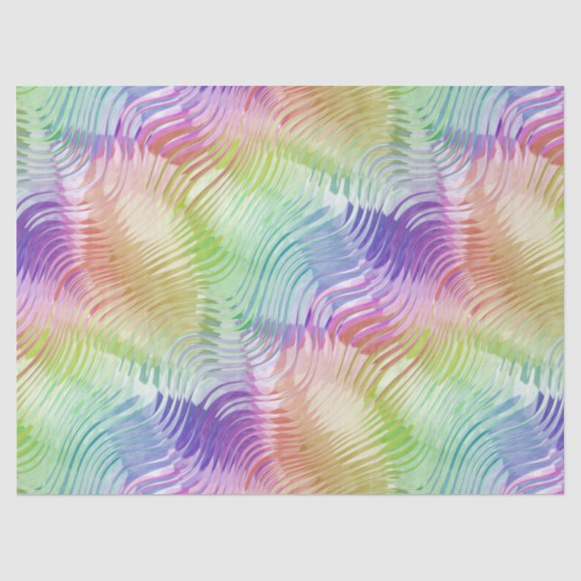 Papier Mousseline ultradeluxe à ondes pluviales : (Recto)