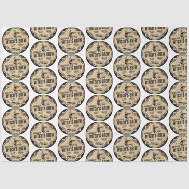 Papier Mousseline Un apothecaire et potion Étiquette série Design 16 (Recto)