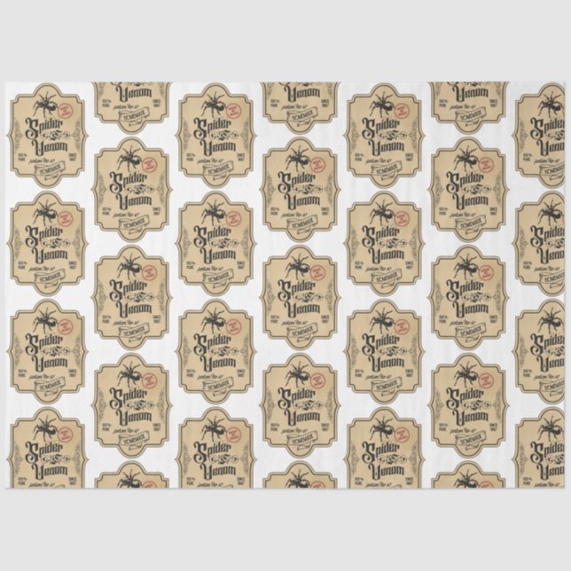 Papier Mousseline Un apothecaire et potion Étiquette série Design 29 (Recto)