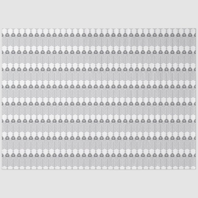 Papier Mousseline un arrière - plan blanc avec un motif de cercles (Recto)