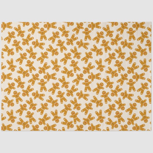 Papier Mousseline Un biscuit en pain d'épices (Recto)