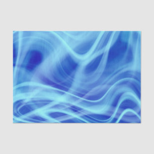 Papier Mousseline Un brouillard bleu mystique