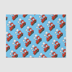Papier Mousseline Un choo de jouet rouge mou forme un cadeau d'anniv