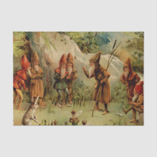 Papier Mousseline « Un Conseil de Gnomes » par E S Hardy