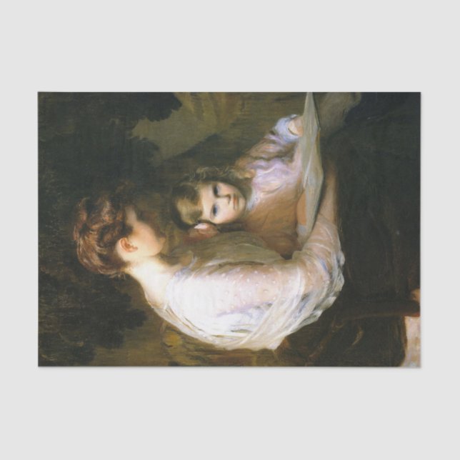 Papier Mousseline Un conte de fées par Lilla Cabot Perry (Recto)