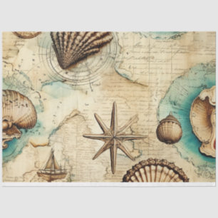 Papier Mousseline Un design de la série Shabby Chic Nautical 3