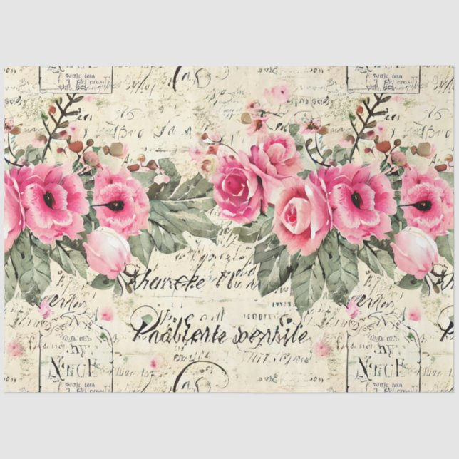 Papier Mousseline Un Ephémère français série 15 (Recto)