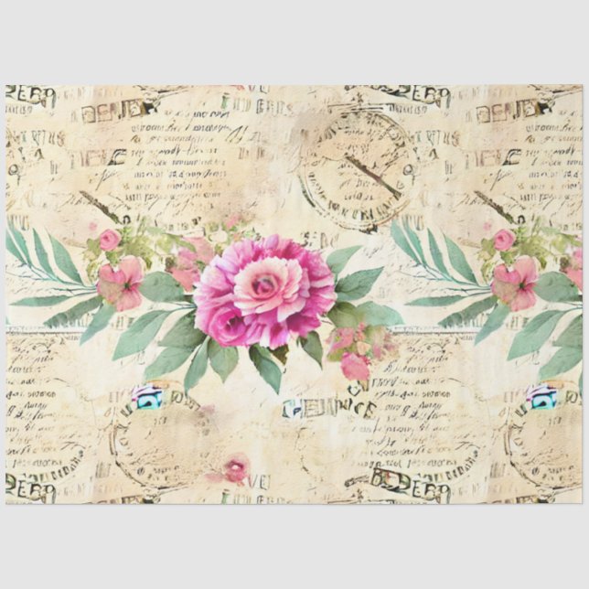 Papier Mousseline Un Ephémère français série 18 (Recto)