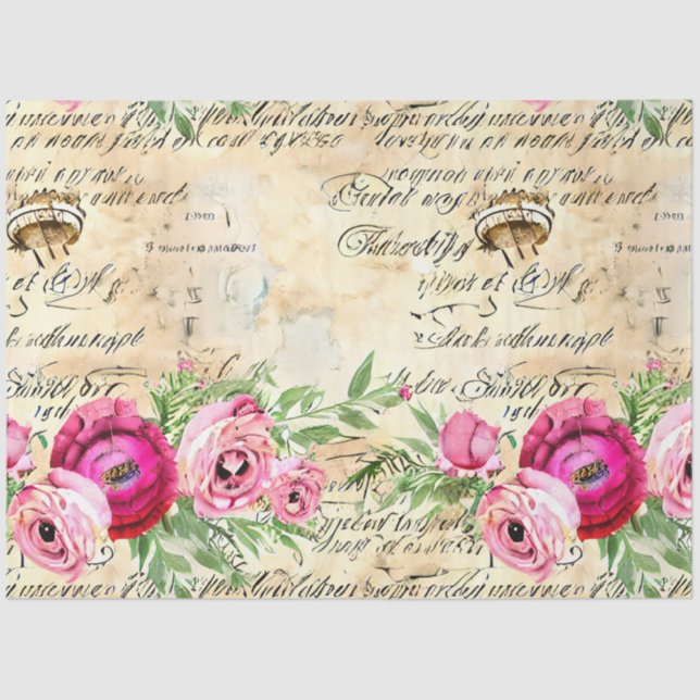 Papier Mousseline Un Ephémère français série 25 (Recto)